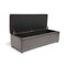 Baxton Studio Dennehy Dark Brown Modern Ottoman 104-5140 - alternate 5